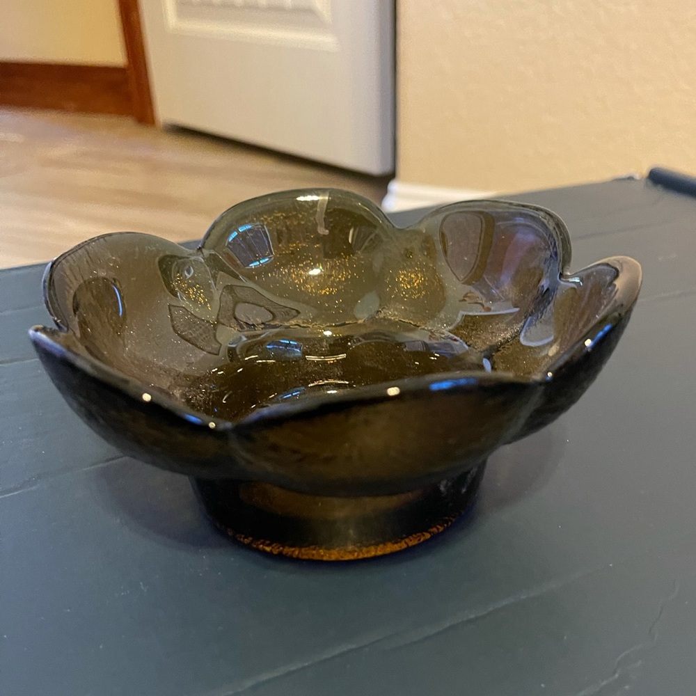 Vintage Mid Century Glass Bowl